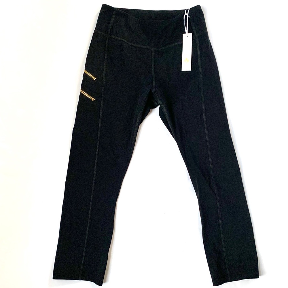 New Fierce + Regal Zipper Capri Legging